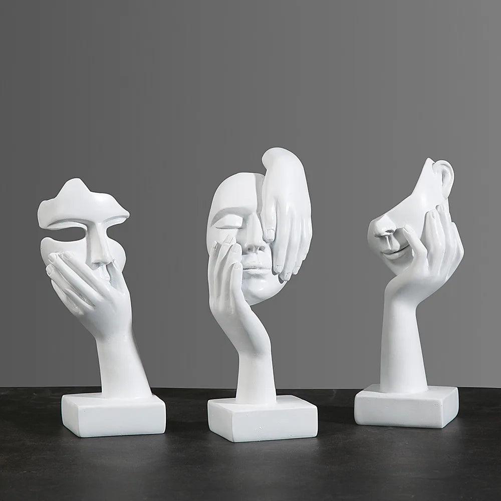 Estatuetas abstratas modernas