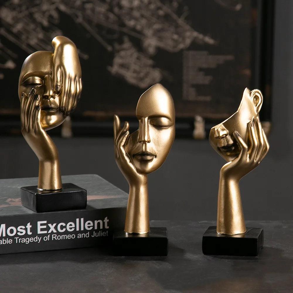 Estatuetas abstratas modernas