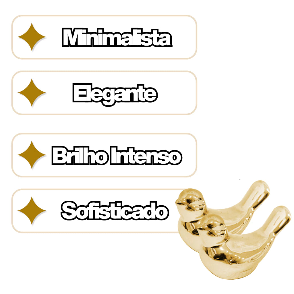 Decoração de Casal de Passarinhos