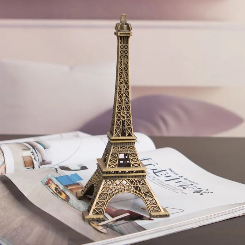 Torre Eiffel Decorativa Paris – Metal Premium 14cm