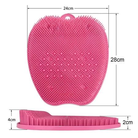 Escova Massageadora para os Pés com Ventosas