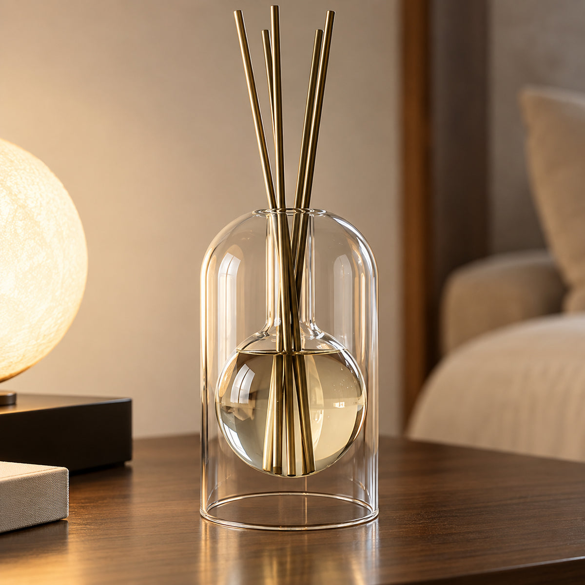 Sfera — Difusor de Aromas em Vidro com Design Escultural
