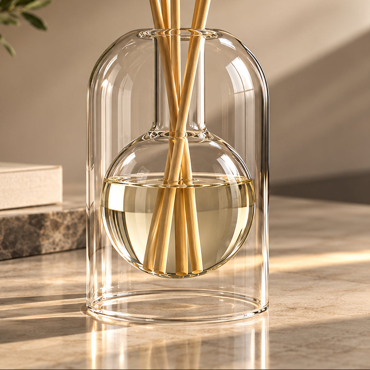 Sfera — Difusor de Aromas em Vidro com Design Escultural