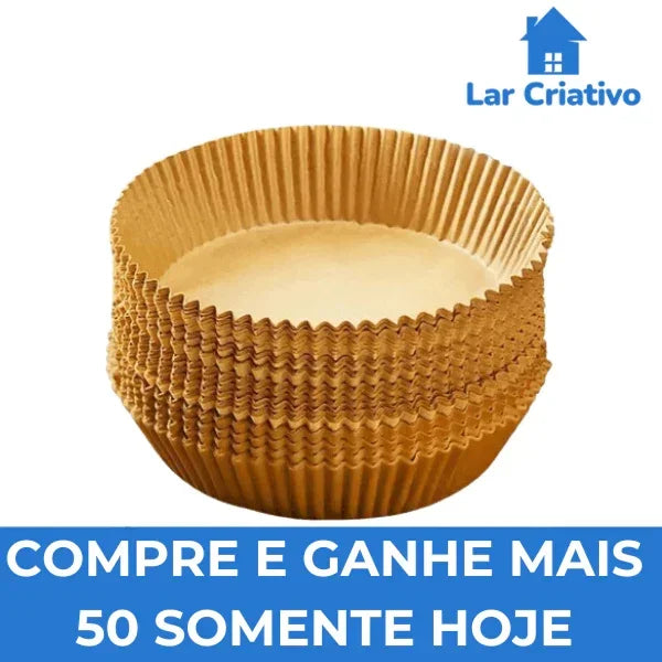 50 Fôrmas Criativas Para Sua Air Fryer - COMPRANDO 50 VOCÊ GANHA DE GRAÇA + 50 SOMENTE HOJE