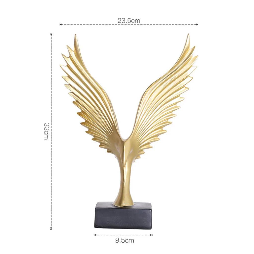 Escultura Decorativa Asa de Anjo