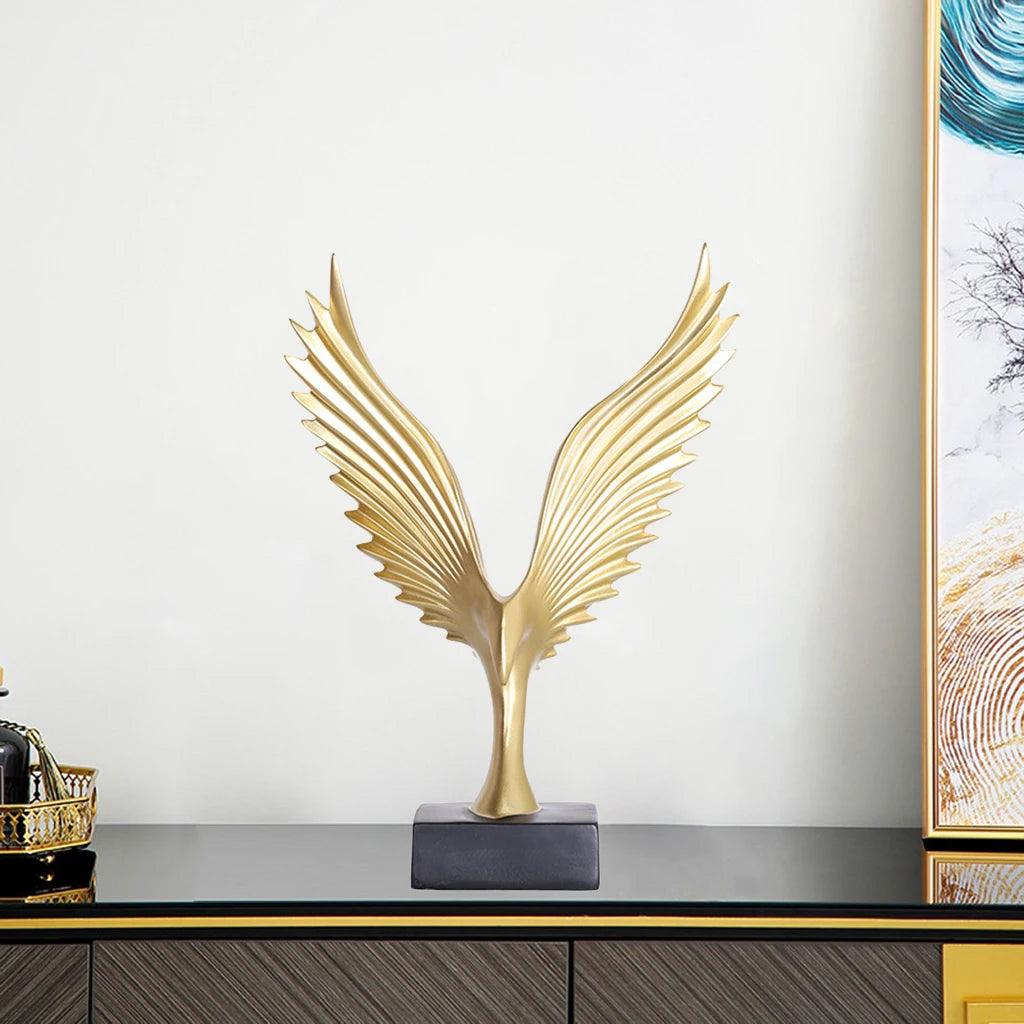 Escultura Decorativa Asa de Anjo