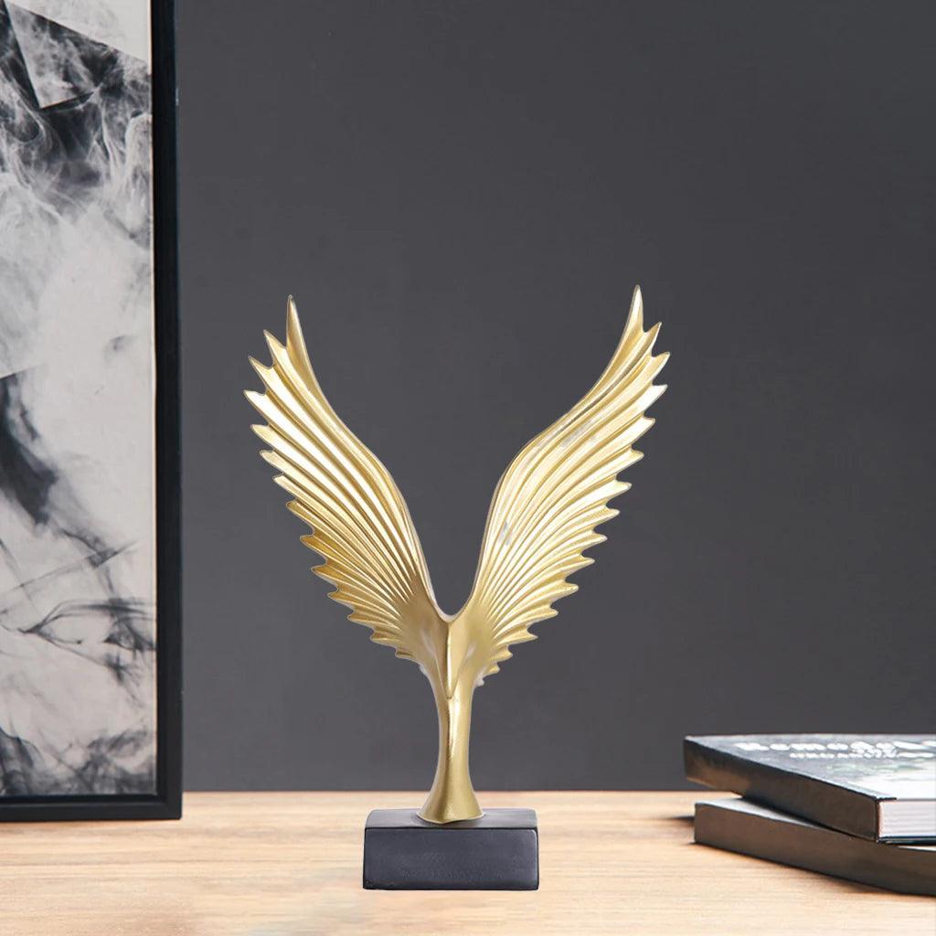 Escultura Decorativa Asa de Anjo