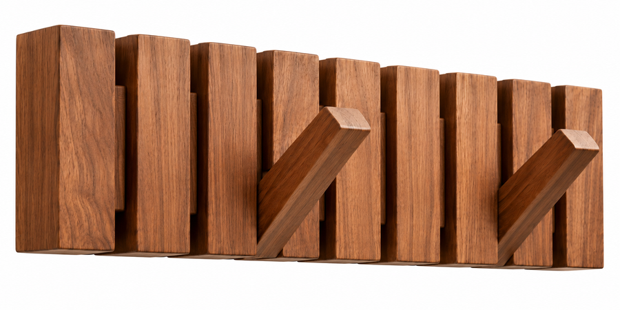 Fold — Cabideiro de Parede em Madeira