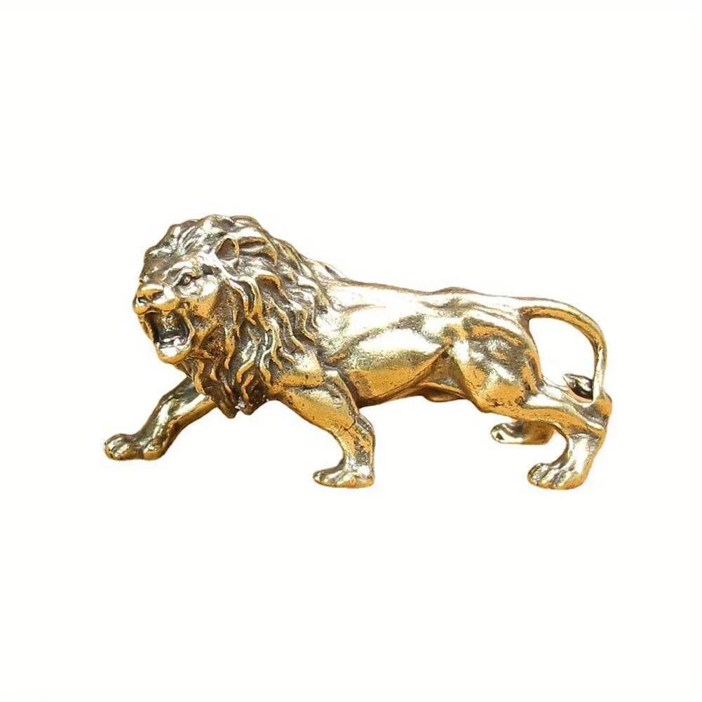 Escultura Decorativa de Leão