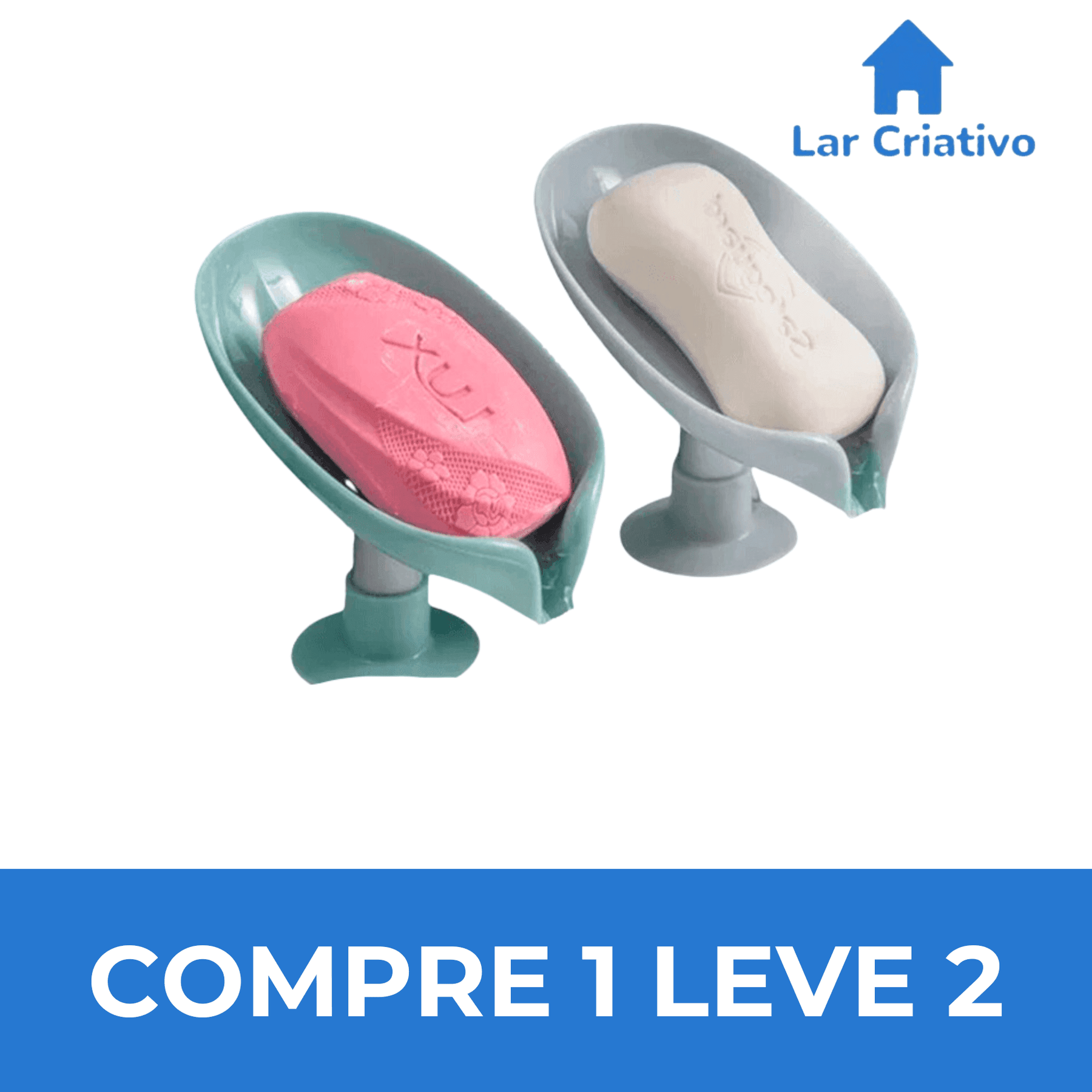 Suporte para sabonete COMPRE 1 LEVE 2