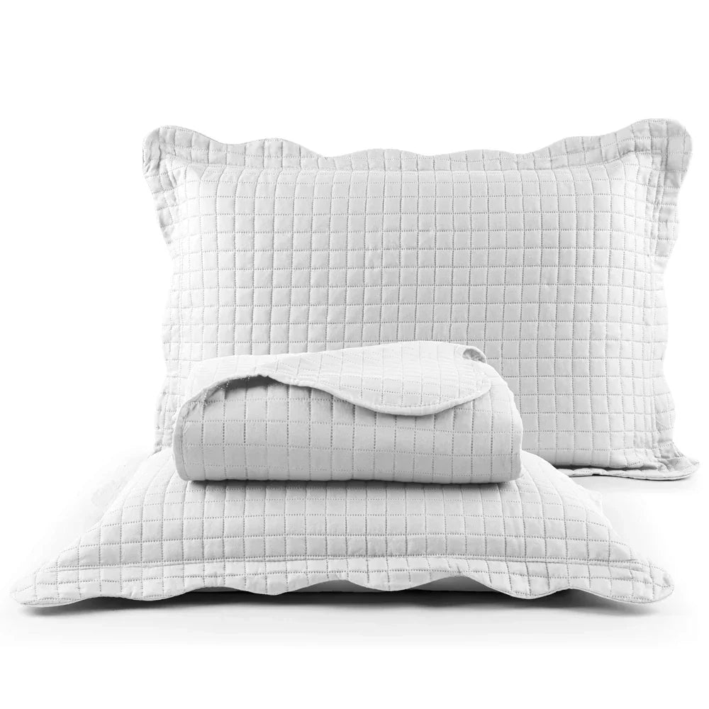 Kit Cobre Leito Colcha Queen 3 - Lar Criativo