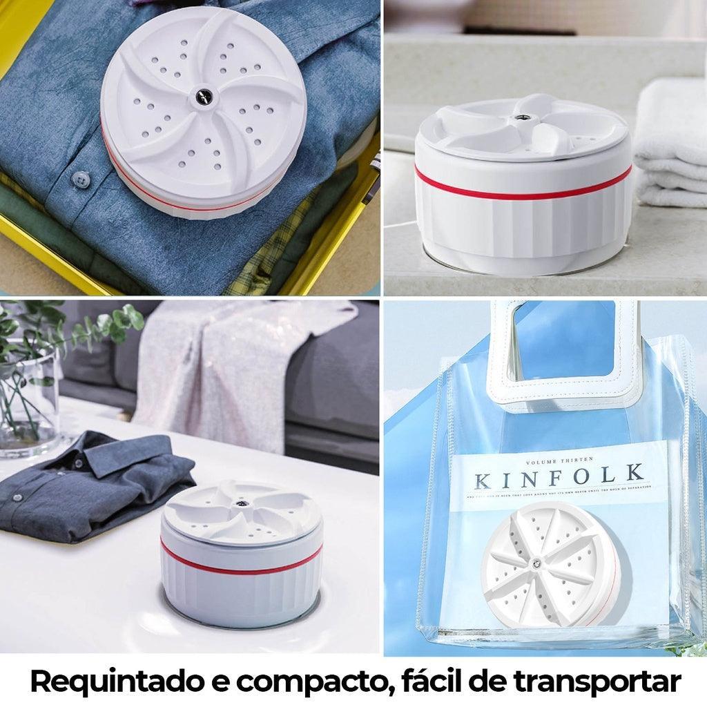 Mini Máquina de Lavar Roupas MiniClean® Prática - Econômica APENAS 10 UNIDADES COM FRETE GRÁTIS