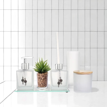 Kit Lavabo Completo com Bandeja Espelhada