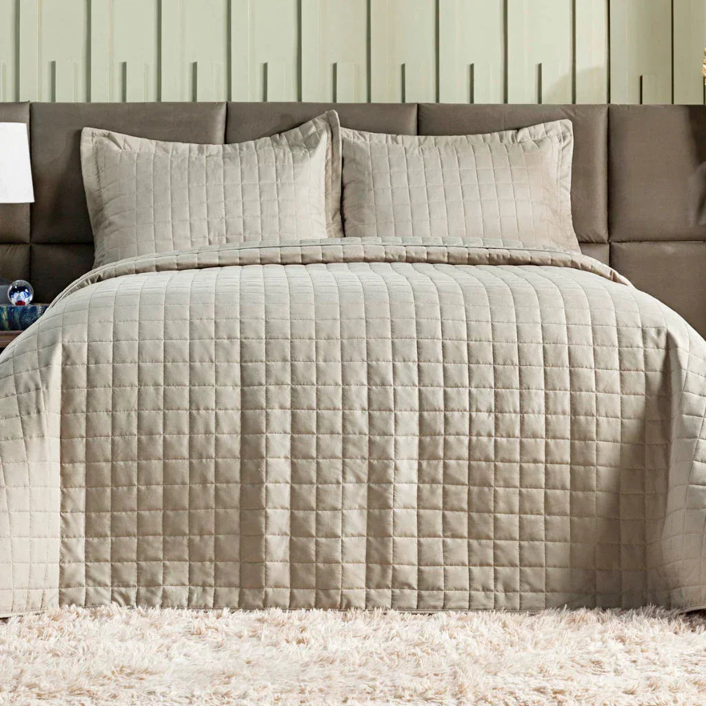 Colcha Percal 300 Fios Toque Aveludado – Lar Criativo, aquece suas noites frias com conforto.