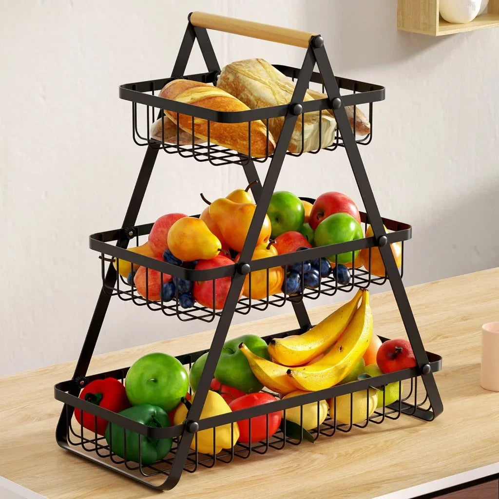 Fruteira De Mesa Organizador De Frutas