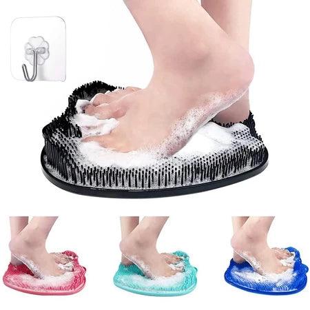 Escova Massageadora para os Pés com Ventosas