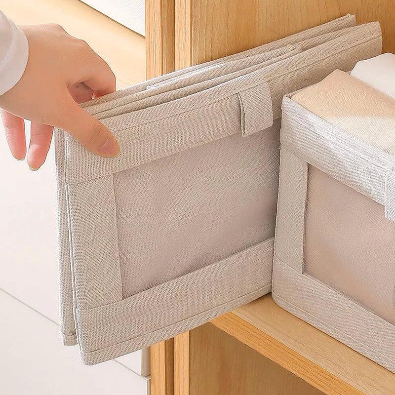 KIT4 Organizador De Guarda-Roupa Dobrável