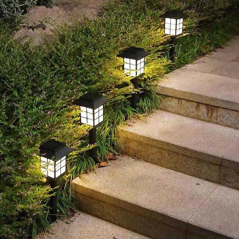 Kit 6 Luminaria Solar Espeto de Jardim