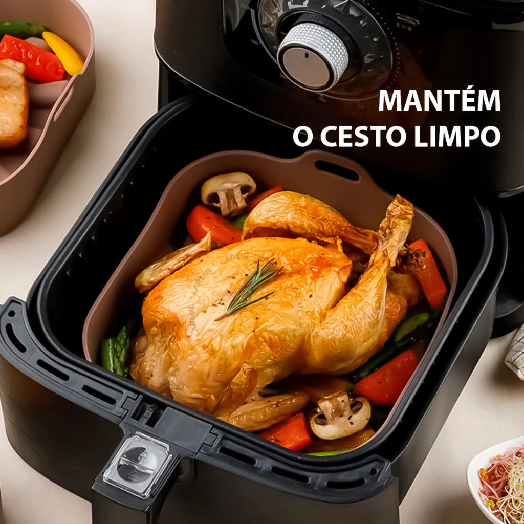 Kit 2 Fôrmas de Silicone 20 cm x 20 cm